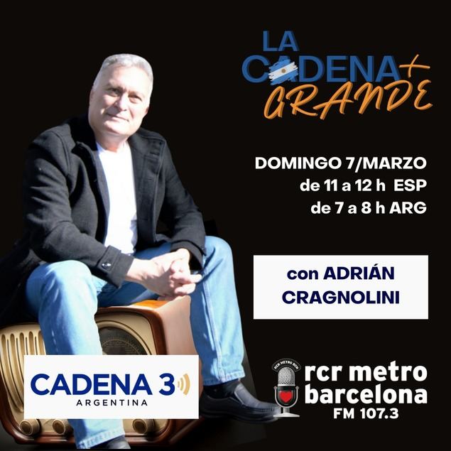 RCR Metro Barcelona una Radio Made in Spain pero con Alma Argenta