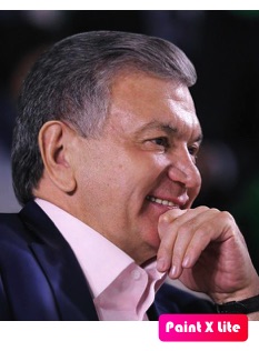 Shavkat Mirziyoyev, Presidente de la República de Uzbekistán.