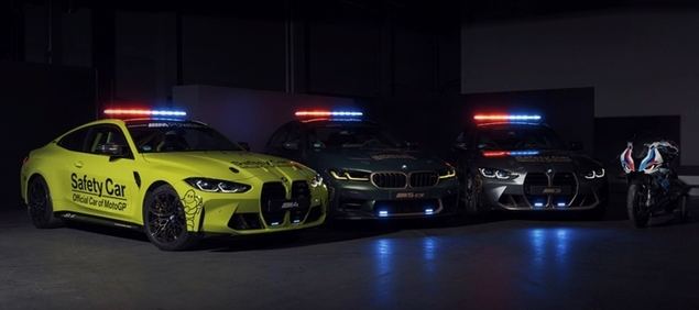 Estos son los coches y moto de seguridad que prestaran servicio en MOTO GP