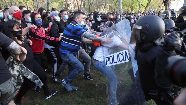 La violencia, línea roja de la democracia