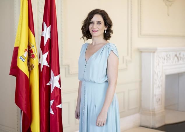 Isabel Díaz Ayuso, Presidenta de la Comunidad Autónoma de Madrid.