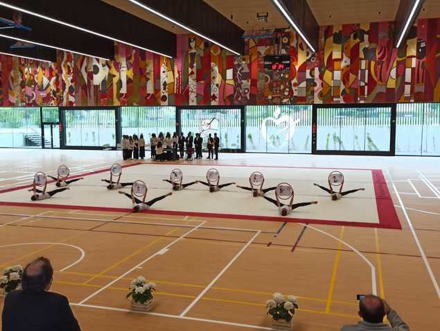 El colegio San Agustín Los Negrales abre su nuevo polideportivo
