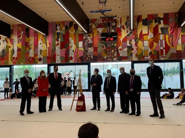 El colegio San Agustín Los Negrales abre su nuevo polideportivo