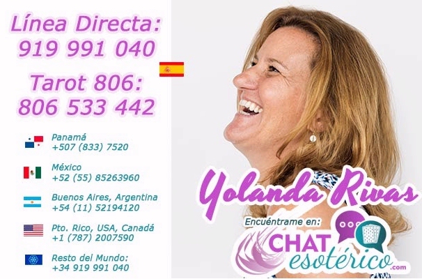 Tarot Yolanda Rivas – Vidente Yolanda tarotista buena y fiable visa 806 opiniones teléfono