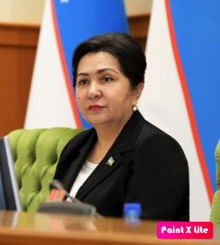 Tanzilya Narbayeva, Presidenta del Senado del Parlamento de la República de Uzbekistán.
