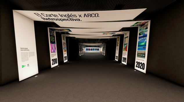 El Corte Inglés presenta en ARCOmadrid una retrospectiva de arte en sus escaparates
