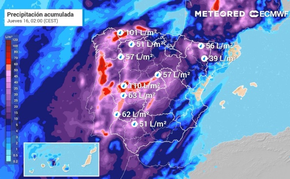 Ya irrumpen las lluvias y se prevén registros importantes