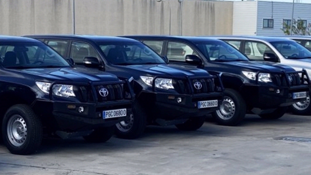 Toyota España entrega una flota de 73 Land Cruiser a la Guardia Civil del Campo de Gibraltar