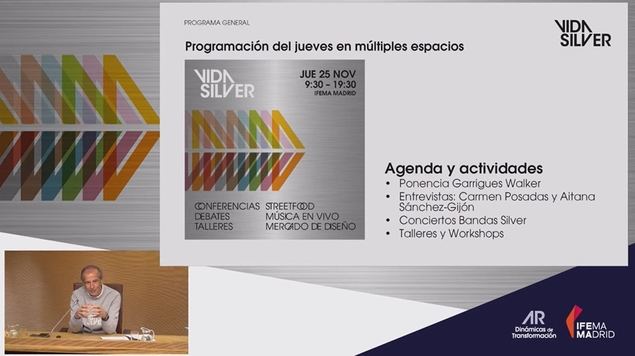 -'Los Silver somos una nueva generación asociada al fenómeno de la longevidad que implica un cambio radical en nuestra sociedad'-