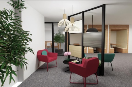 Networkia Castellana, el primer workspace de España en utilizar 12.000 botellas recicladas en la acústica del espacio