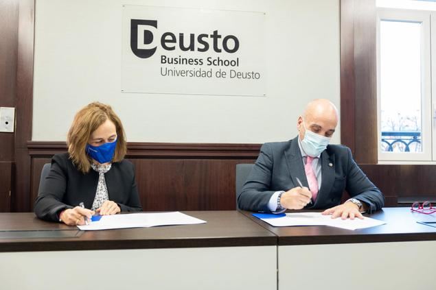 El Colegio Oficial de Gestores Administrativos de Madrid y Deusto Business School firman un convenio de colaboración