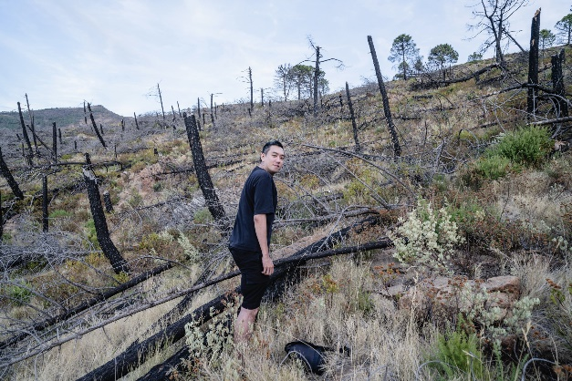 El artista taiwánes Liu Cheng-Hsiang.