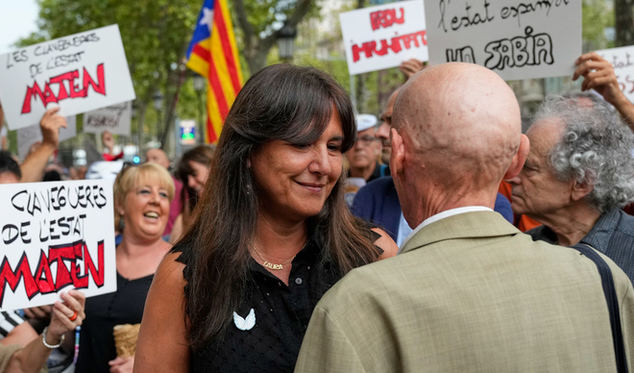 Bochorno en las Ramblas Barcelonesas
