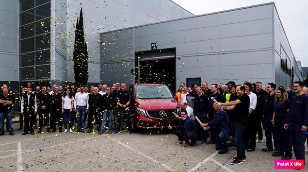 Mercedes-Benz Vitoria celebra la producción de un millón de unidades de Vito y Clase V