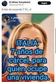 Meloni y la desokupación: eso sí es gobernar