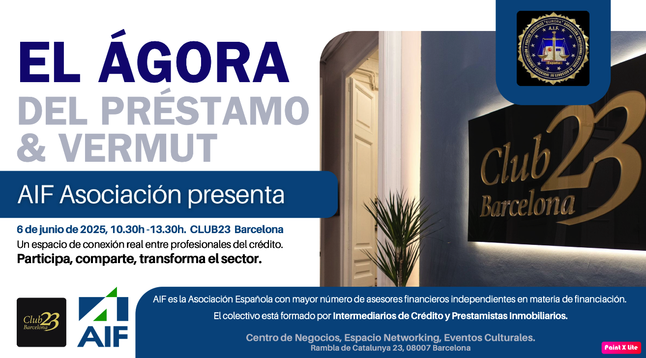 En marcha 'El Ágora del Préstamo', nuevo evento de AIF