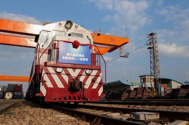 Shanghai gestiona 100 trenes de carga China-Europa durante 2023