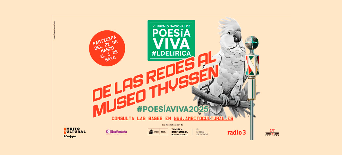 Ámbito Cultural de El Corte Inglés incorpora novedades en su VII edición del Premio de Poesía Viva