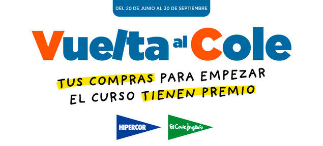 Todo preparado en El Corte Inglés para la vuelta al cole