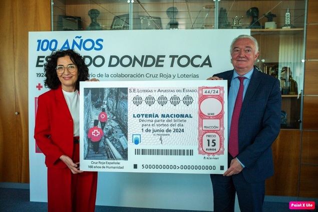 Loterías y Cruz Roja celebran sus 100 años de colaboración ayudando a las personas en situación de vulnerabilidad