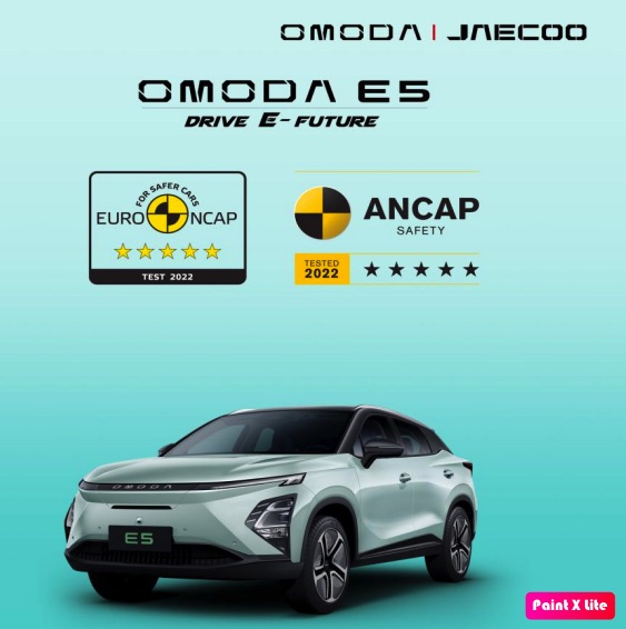 Estándar Global: el OMODA E5 obtiene la calificación de seguridad de cinco estrellas de Euro NCAP y ANCAP