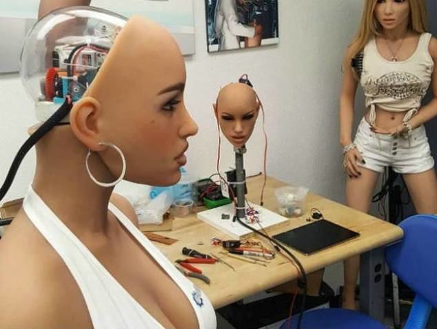 RealDoll, un robot sexual realista de 10.000 euros.
