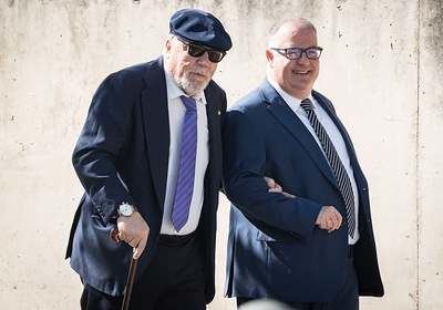 Villarejo camino a la Audiencia Nacional.