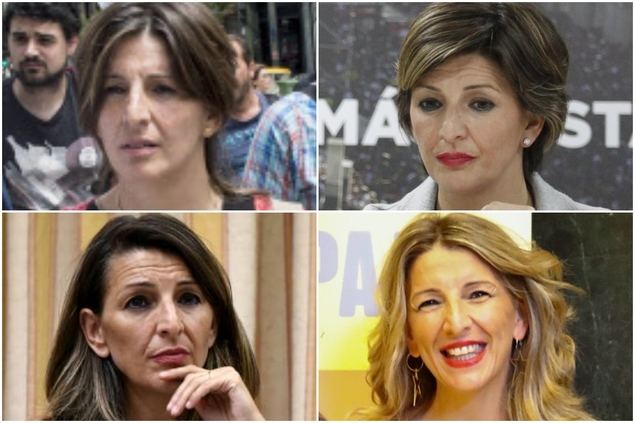 Yolanda Díaz, la evolución presidenciable desde lo 'perroflauta' hacia lo 'pijo-progre'.