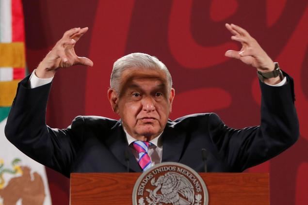 El presidente de México, Andrés Manuel López Obrador.