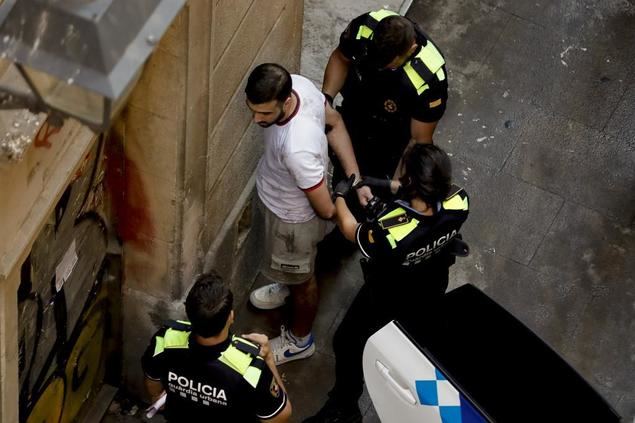 Barcelona acumula una media de 400 delitos al día. 