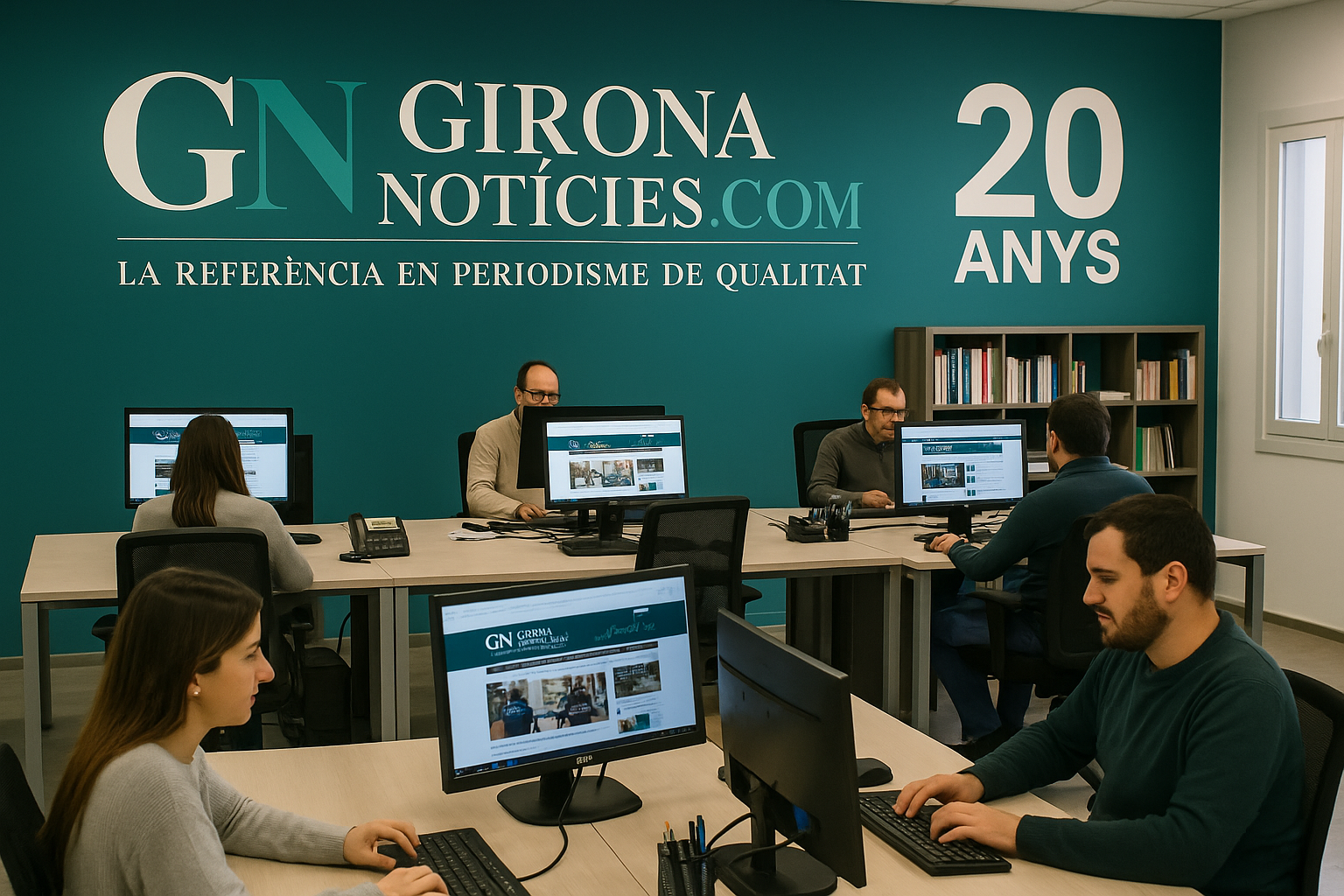 Girona Notícies cumple 20 años y se consolida como el digital que más crece en Cataluña