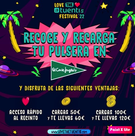 El Corte Inglés patrocina los Festivales Love the 90’s y Love the Tuenti’s y activa un acceso rápido