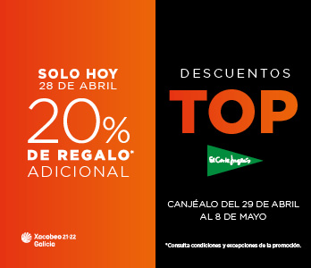 El Corte Inglés regala sólo hoy el 20% en las compras de las marcas más ‘Top’ de temporada