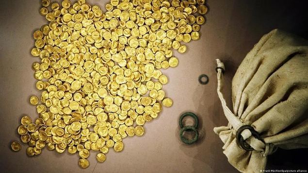 Las monedas robadas (Foto: ©Frank Mächler/dpa/pa)