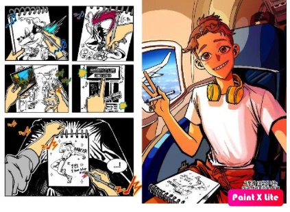 Primer premio de la categoría Cómic para el 
Centro Chungkang College of Cultural Industries, bajo el nombre artístico de JAY HuH / 제이 허 (Corea del Sur).