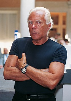 Giorgio Armani, considerado el 'Gran caballero de la Moda'.