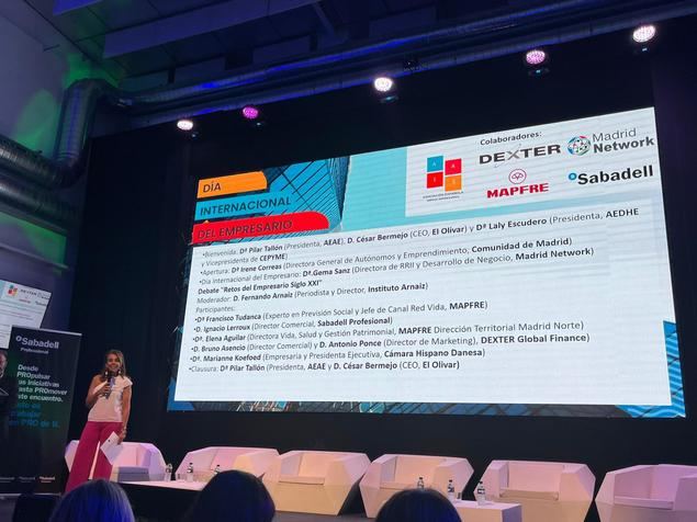 Éxito del Día Internacional del Empresario en Madrid organizado por la AEAE