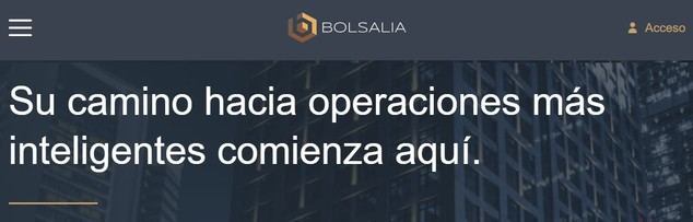 Bolsalia review: an advanced trading platform crafted around your needs