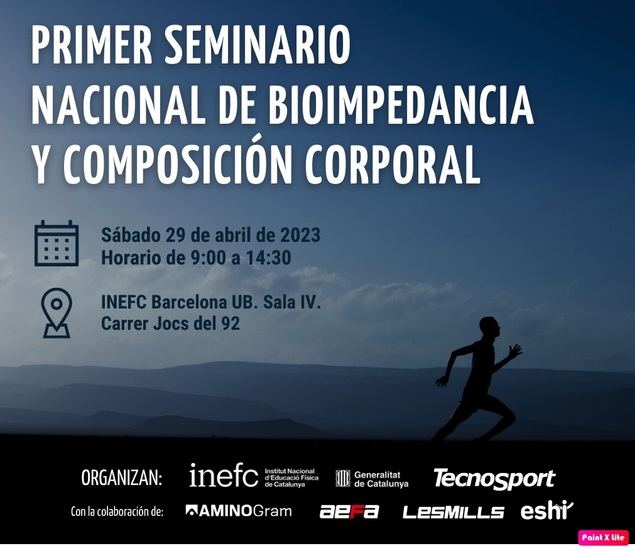 El Primer Seminario Nacional sobre Bioimpedancia y Composición Corporal tendrá lugar el próximo 29 de abril en Barcelona