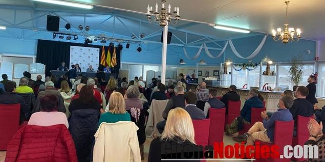 Una instantánea del acto 'Gerona hispana'.