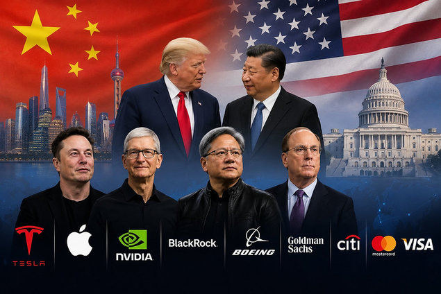 Primeros resultados de cumbre histórica: Trump eufórico por el mercado chino, Xi advierte sobre Taiwán