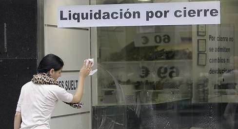Más de 33.00 empresas cierran en España de enero a mayo, un 8,5% más respecto al mismo periodo de 2021