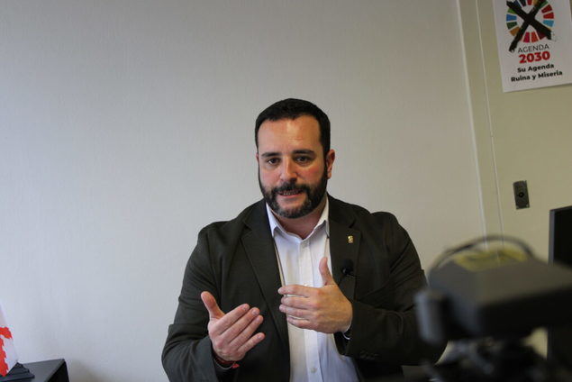 Jordi de la Fuente, secretario general del sindicato Solidaridad.