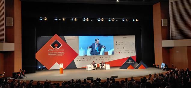 José Ignacio Goirigolzarri, durante su intervención en el CEO Congress.