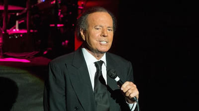 El gran artista internacional Julio Iglesias.