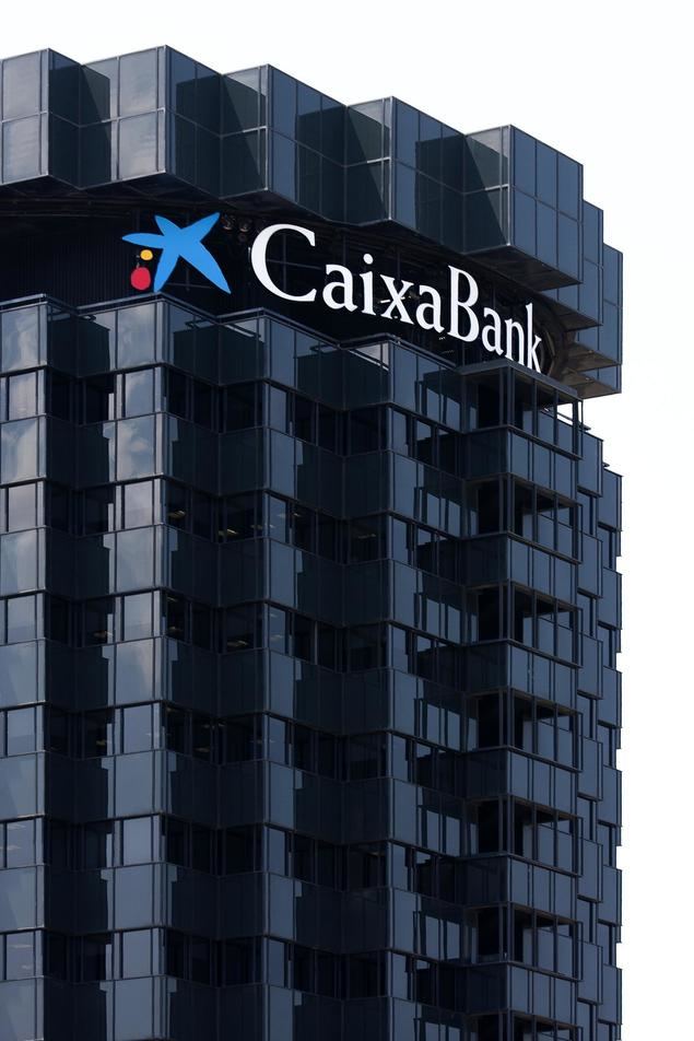 La sede de CaixaBank en Barcelona.