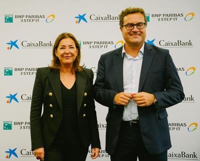 CaixaBank se alía con BNP Paribas 3 Step IT