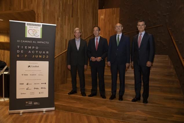 Gonzalo Gortázar destaca el papel del sector financiero en el impulso de la inversión de impacto para contribuir a una transición sostenible más justa e inclusiva