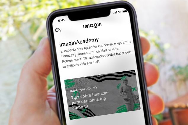La comunidad de imaginers tendrá acceso a contenidos formativos y tips que harán que mejoren sus competencias financieras y la gestión de su propia economía.