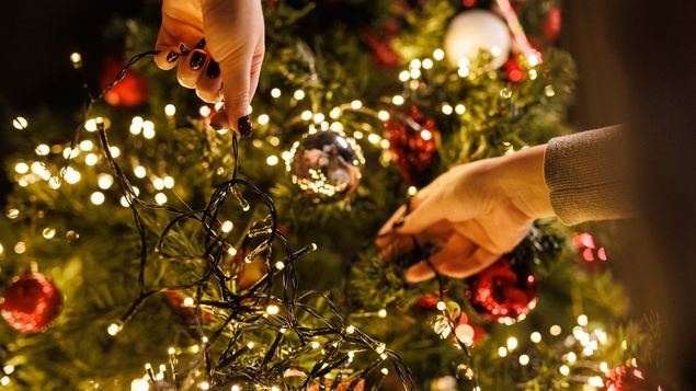Luces de Navidad, sobras en la economía doméstica